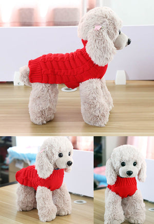 How to measure a dog for a knitted jumper