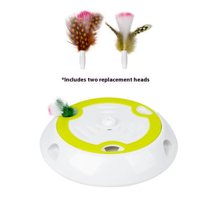 Variable speed cat toy suitable for kittens and adult cats.