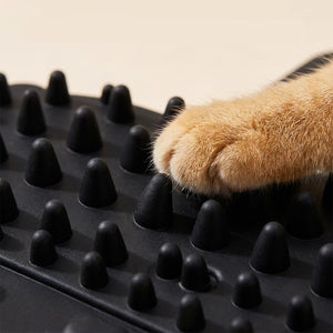 Two PAWABY cat self-groomer brushes