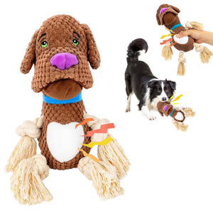 PAWABY interactive shell dog toy for supervised play
