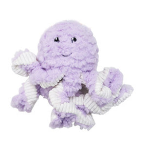Plush dog toy designed for gentle chewing and indoor play.