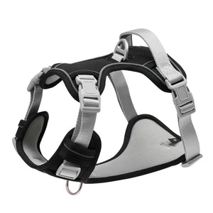 Outdoor dog harness designed for comfort and control.