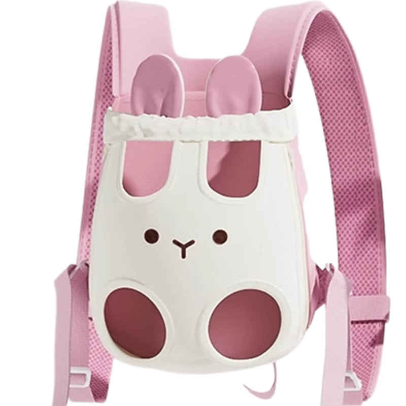Padded adjustable straps on small pet carrier