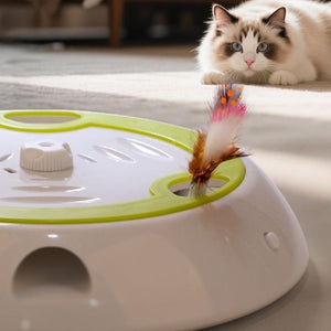 Close-up of the PAWABY Interactive Mouse Cat Toy.