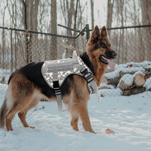 Canvas fabric construction of dog harness