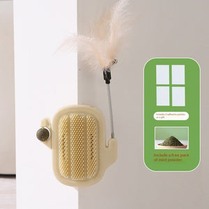 Cat enrichment toy suitable for kittens and adult cats.
