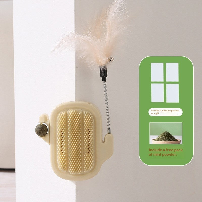 Cat enrichment toy suitable for kittens and adult cats.