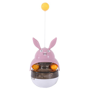 Cat exercise toy designed to encourage active play.