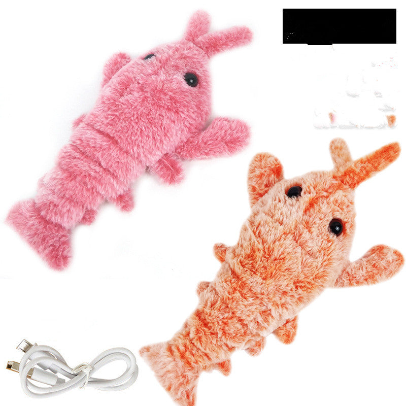 Close-up of the PAWABY Flopping Lobster Cat Toy.
