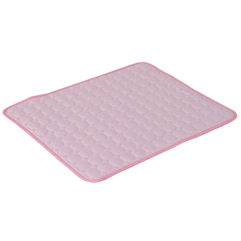 PAWABY dog cooling mat size guide from XS to 2XL