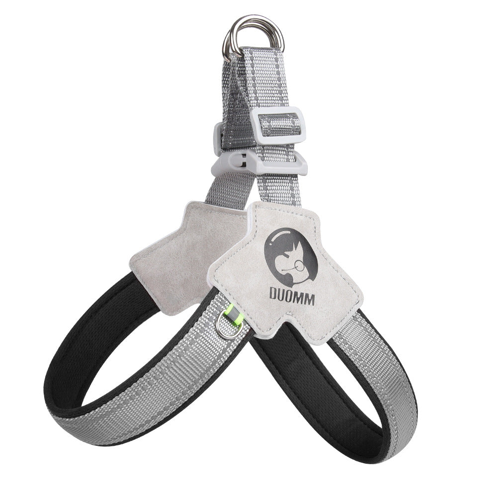 Size chart for Dachshund harness S–XL