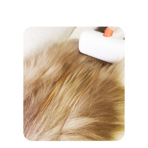 One-touch mechanism for switching between combing and detangling modes