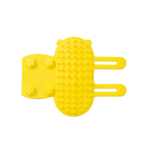 Soft silicone cat brush designed for everyday enrichment.
