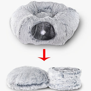 PAWABY cat tunnel hideaway for indoor cats