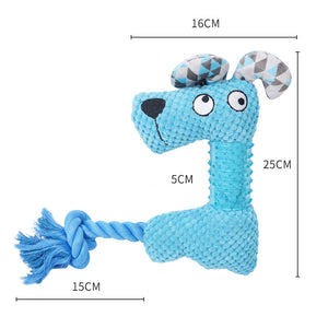 PAWABY dog bite squeaky toy for supervised play