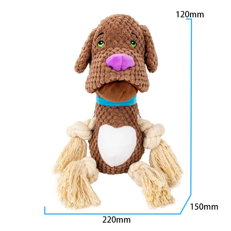 PAWABY dog toy with engaging crinkle sound