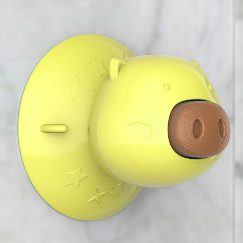 Dog enrichment toy designed for bath time engagement