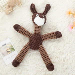 Interactive dog toy encouraging active indoor play.