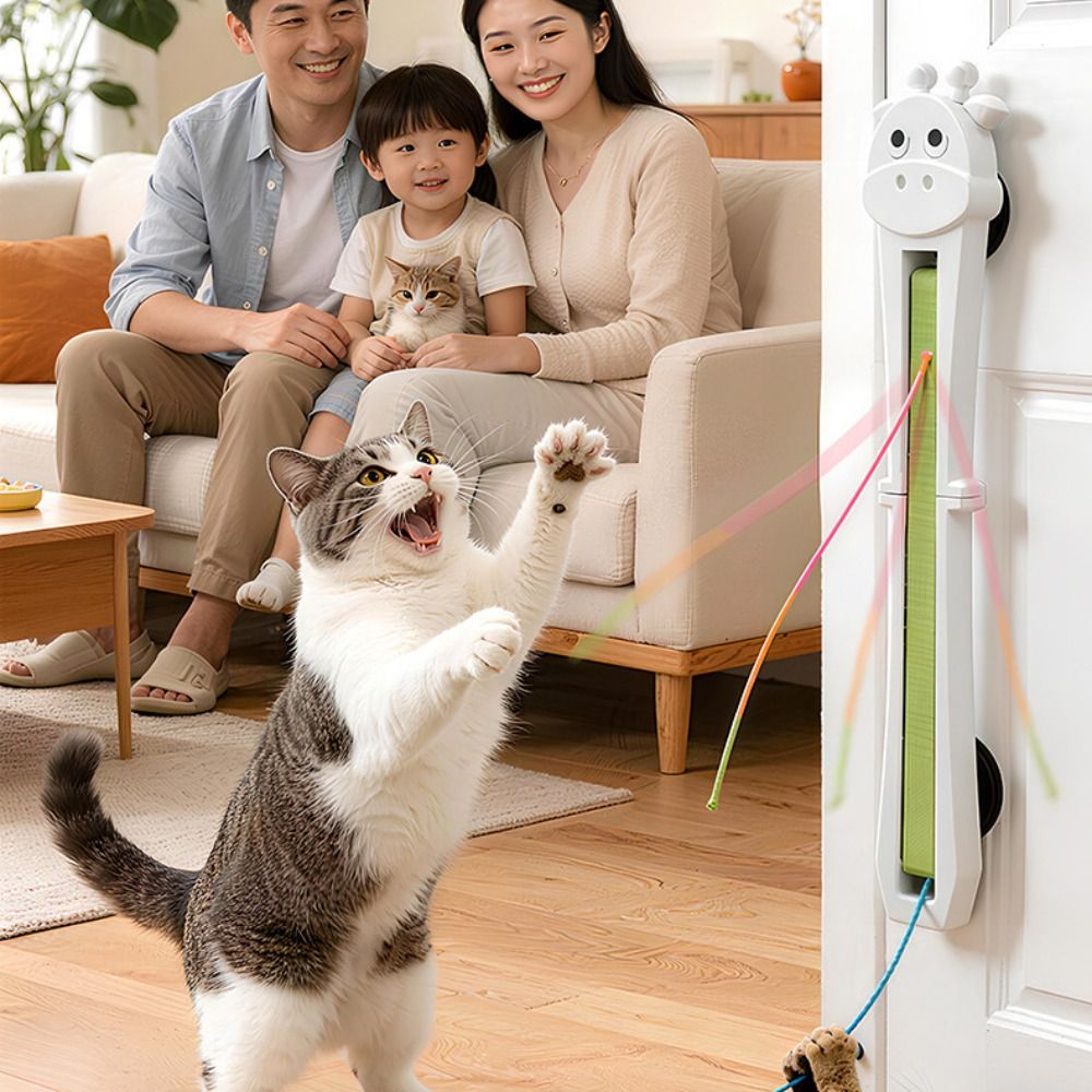 PAWABY hanging cat toy helping support active indoor lifestyles.
