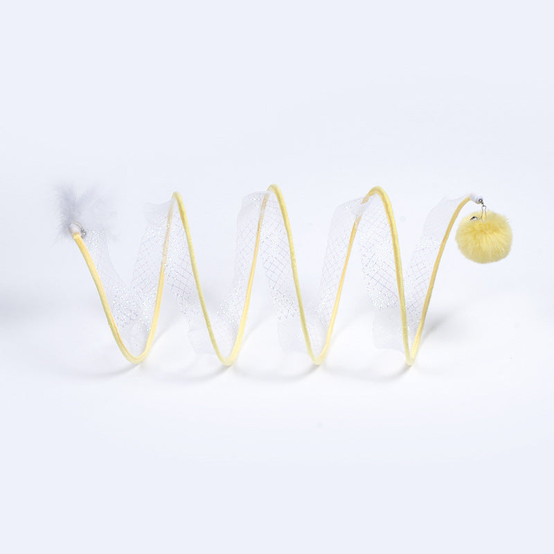 PAWABY interactive cat tunnel for playful indoor cats
