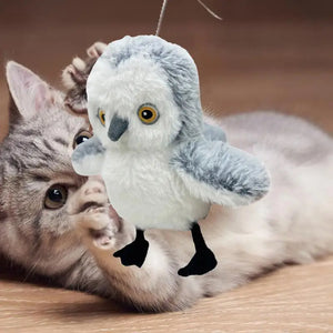 PAWABY Interactive Flapping Bird Cat Toy designed for indoor cats.