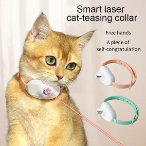 Smart interactive laser cat toy designed for daily enrichment.