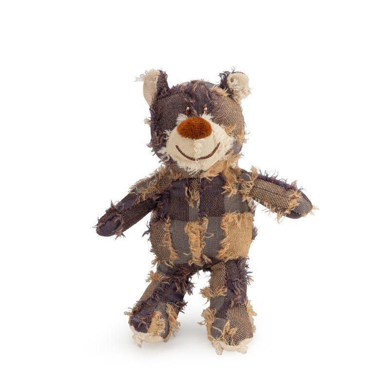 Interactive squeaky dog toy designed for active pets.
