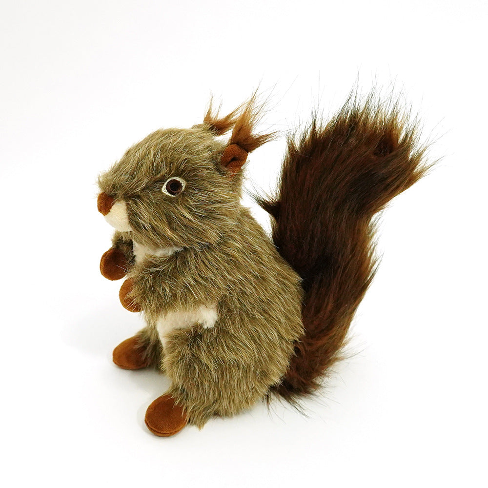 PAWABY plush squirrel dog toy for everyday play