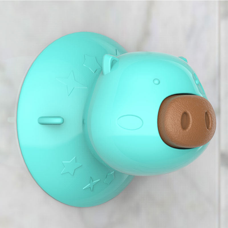 Puppy grooming toy designed for supervised bath time