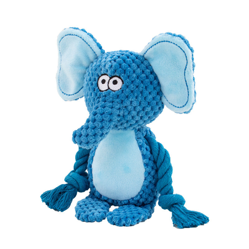 Puppy rope toy designed for interactive games and playtime