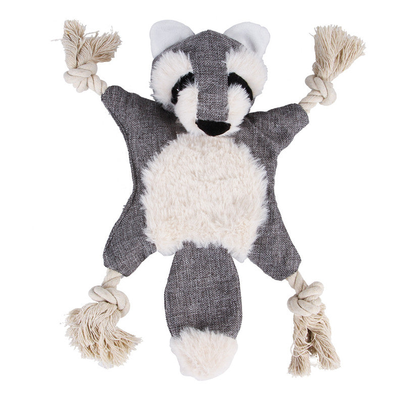 PAWABY plush squeaky toy for supervised puppy play