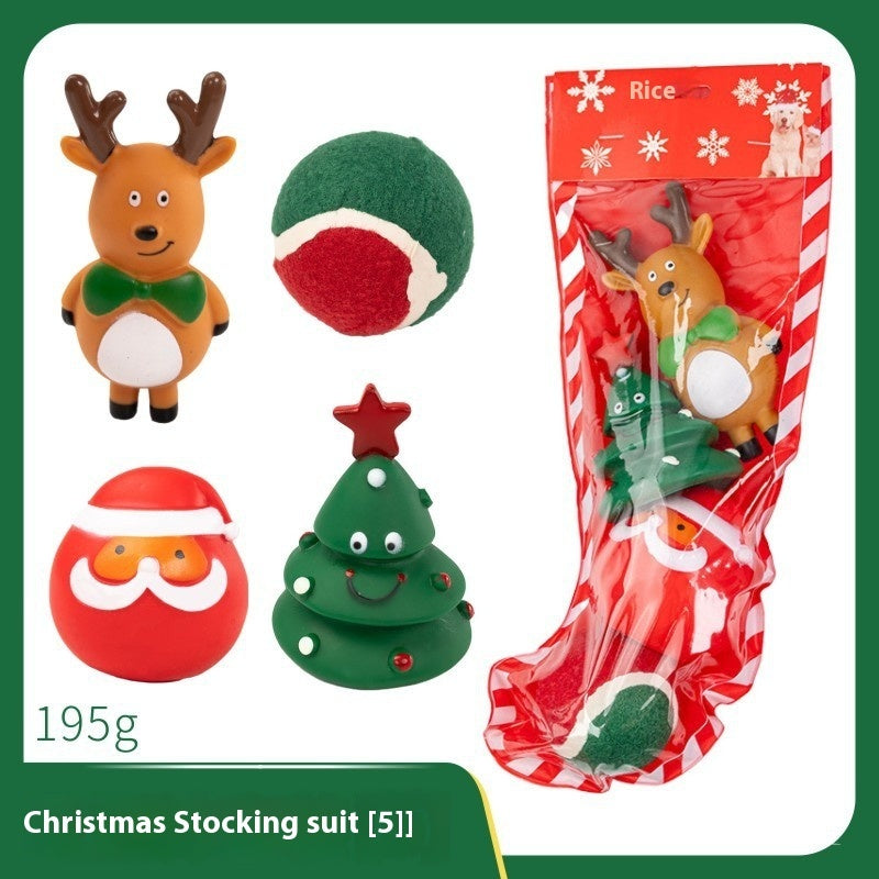 Plush Christmas toy ideal for UK pet owners.