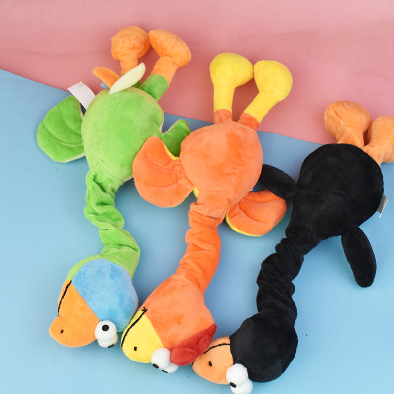 PAWABY squeaky chicken dog toy for interactive play