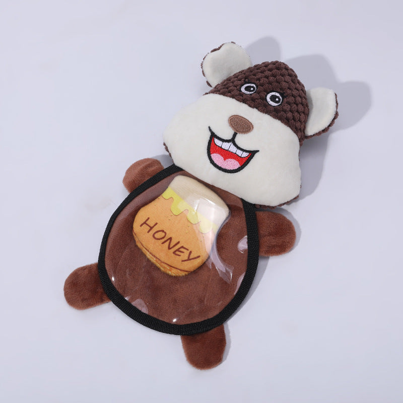 PAWABY squeaky mouse dog toy for supervised play