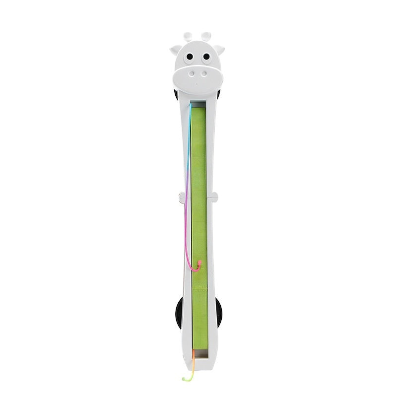 USB rechargeable cat toy encouraging chasing and pouncing.