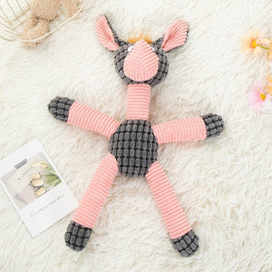 plush pet toy designed for fun, comfort and enrichment.