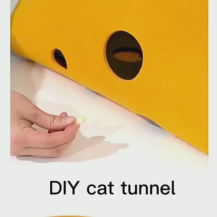 PAWABY foldable cat toy for indoor play