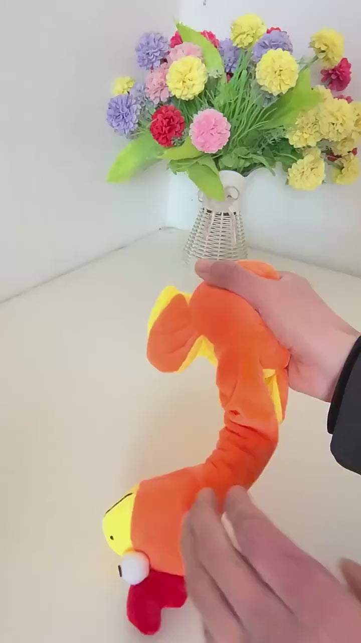 PAWABY screaming chicken dog toy with interactive squeaky design