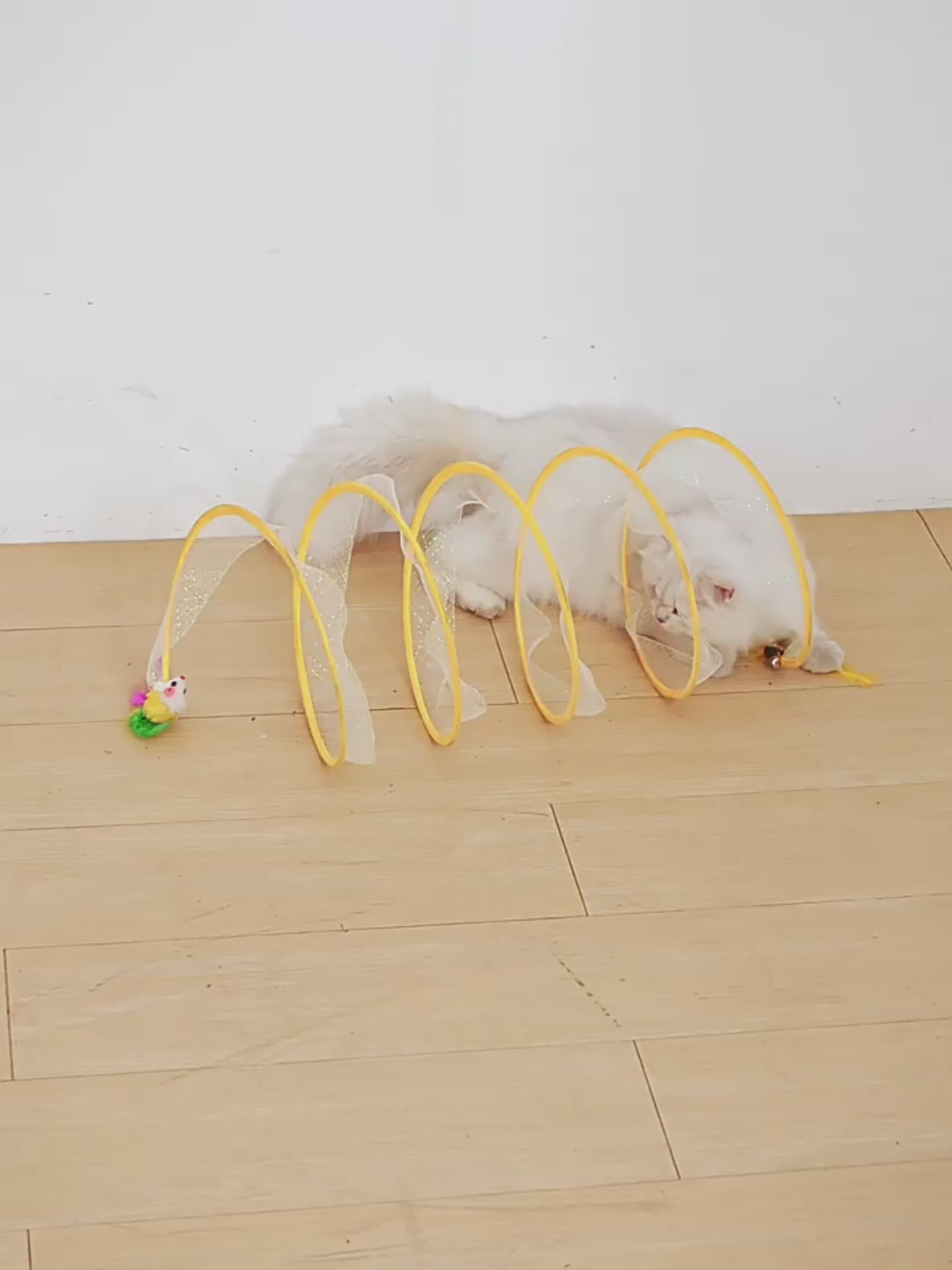 PAWABY S-shaped cat tunnel for indoor play