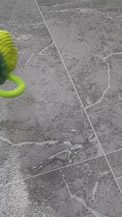 Cute dog toy designed for carrying, cuddling and fetching.