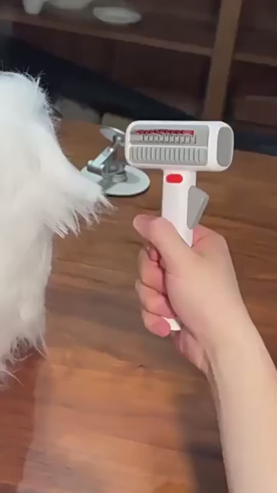 PAWABY 2-in-1 Detangling and Deshedding Brush for dogs and cats.