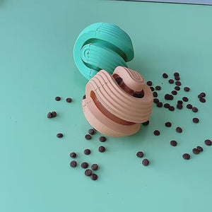 Interactive dental chew ball helping keep dogs entertained every day.