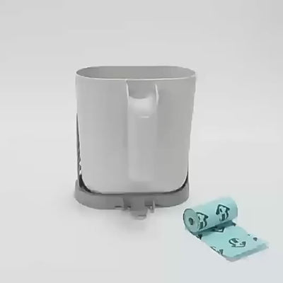 PAWABY Cat Litter Scoop Pro with integrated waste storage compartment.