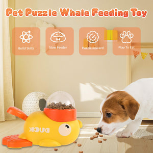 Slow feeder dog toy suitable for small and medium dogs.