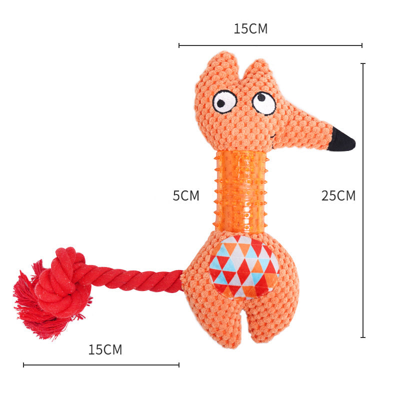 PAWABY indoor squeaky dog toy for everyday entertainment