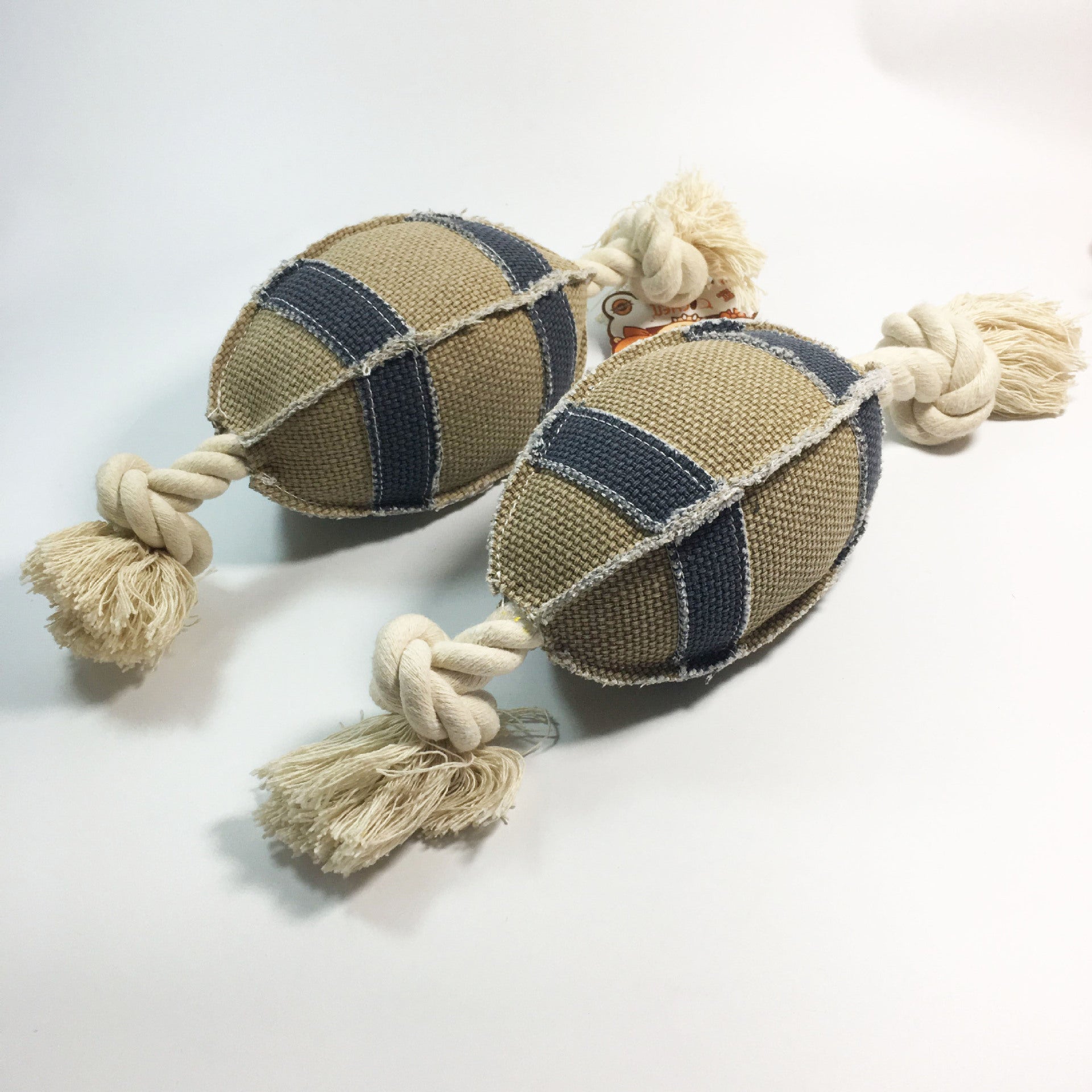 Fetch toy designed for indoor and outdoor adventures.