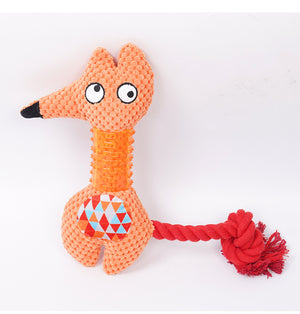 Soft PAWABY plush dog toy for carrying and play